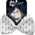 Deer Dreaming Pet Bow Tie Collar Accessory With Velcro - staygoldendoodle.com