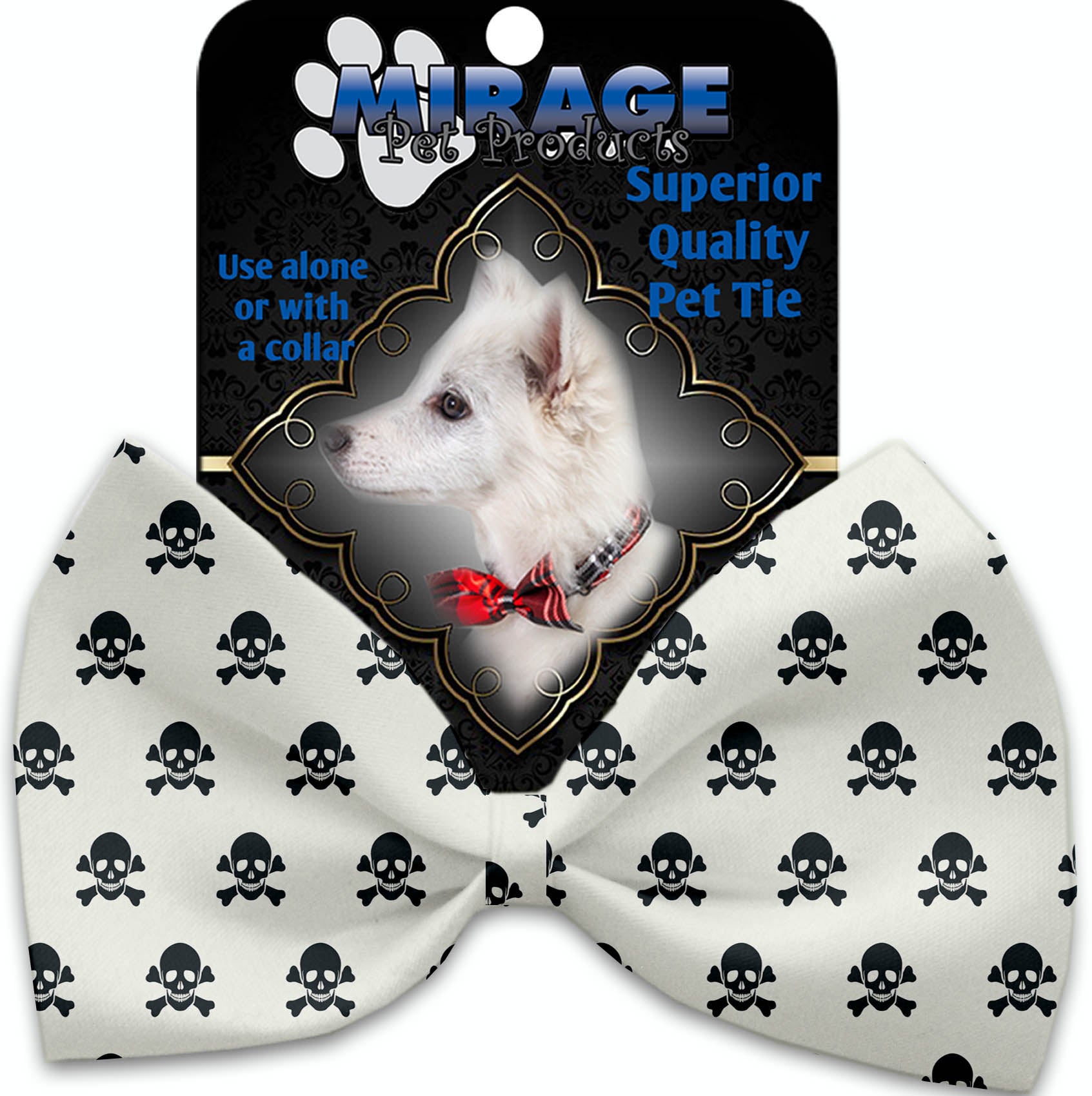 Pure Poison Pet Bow Tie Collar Accessory With Velcro - staygoldendoodle.com