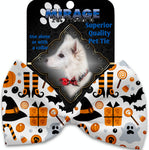 Classic Halloween Pet Bow Tie Collar Accessory With Velcro - staygoldendoodle.com