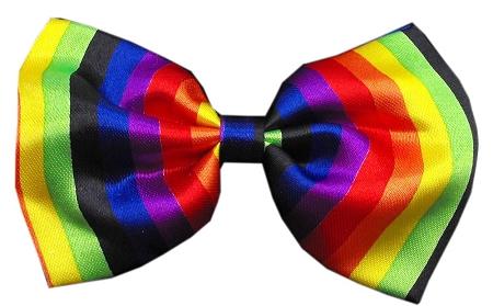 Dog Bow Tie Rainbow - staygoldendoodle.com