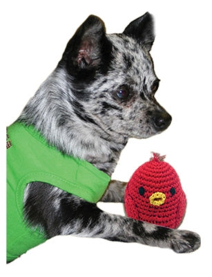 Knit Knacks Rockin Robin Organic Cotton Small Dog Toy - staygoldendoodle.com