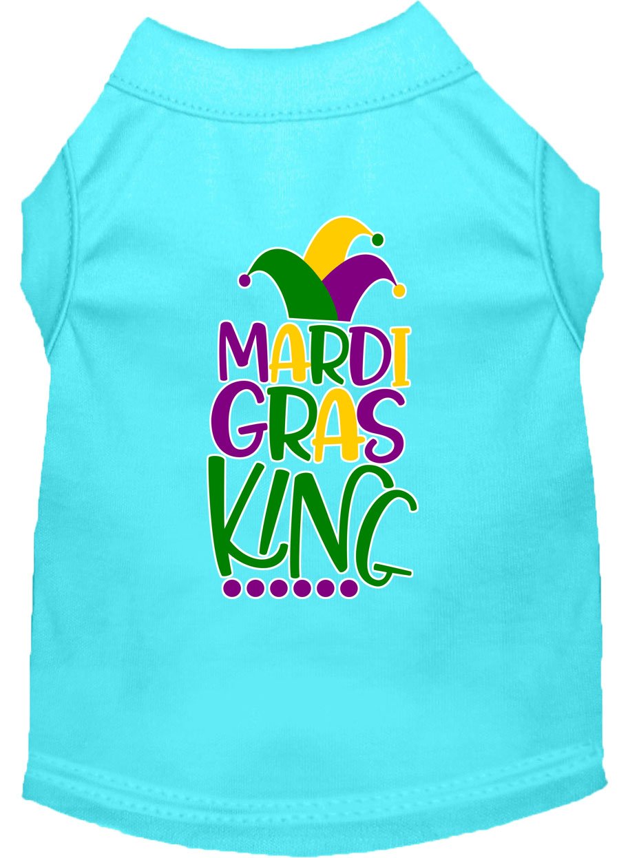 Mardi Gras King Screen Print Mardi Gras Dog Shirt - staygoldendoodle.com