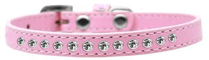 Clear Crystal Dog Collar - staygoldendoodle.com