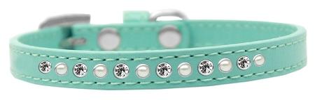 Pearl And Clear Crystal Dog Collar - staygoldendoodle.com