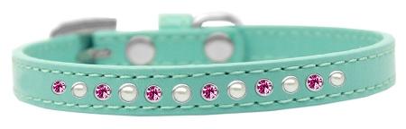 Pearl And Pink Crystal Dog Collar - staygoldendoodle.com