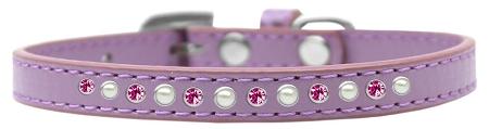 Pearl And Pink Crystal Dog Collar - staygoldendoodle.com