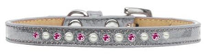 Pearl And Pink Crystal Ice Cream Dog Collar - staygoldendoodle.com