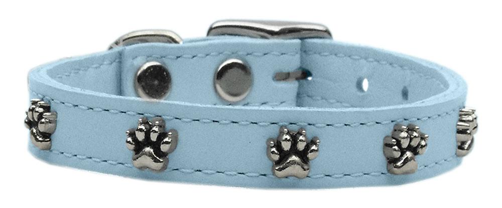 Paw Leather Dog Collar - staygoldendoodle.com