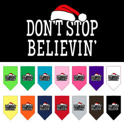 Don't Stop Believin' Holiday Bandanas