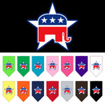 Republican Screen Print Bandanas from StayGoldenDoodle.com