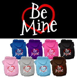 Be Mine Pet Hoodie from StayGoldenDoodle.com