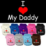 I Love My Dad Dog Hoodie from StayGoldenDoodle.com