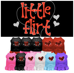 Little Flirt Screen Print Dress