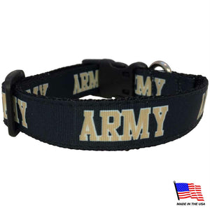 Army Black Knights Pet Collar - staygoldendoodle.com