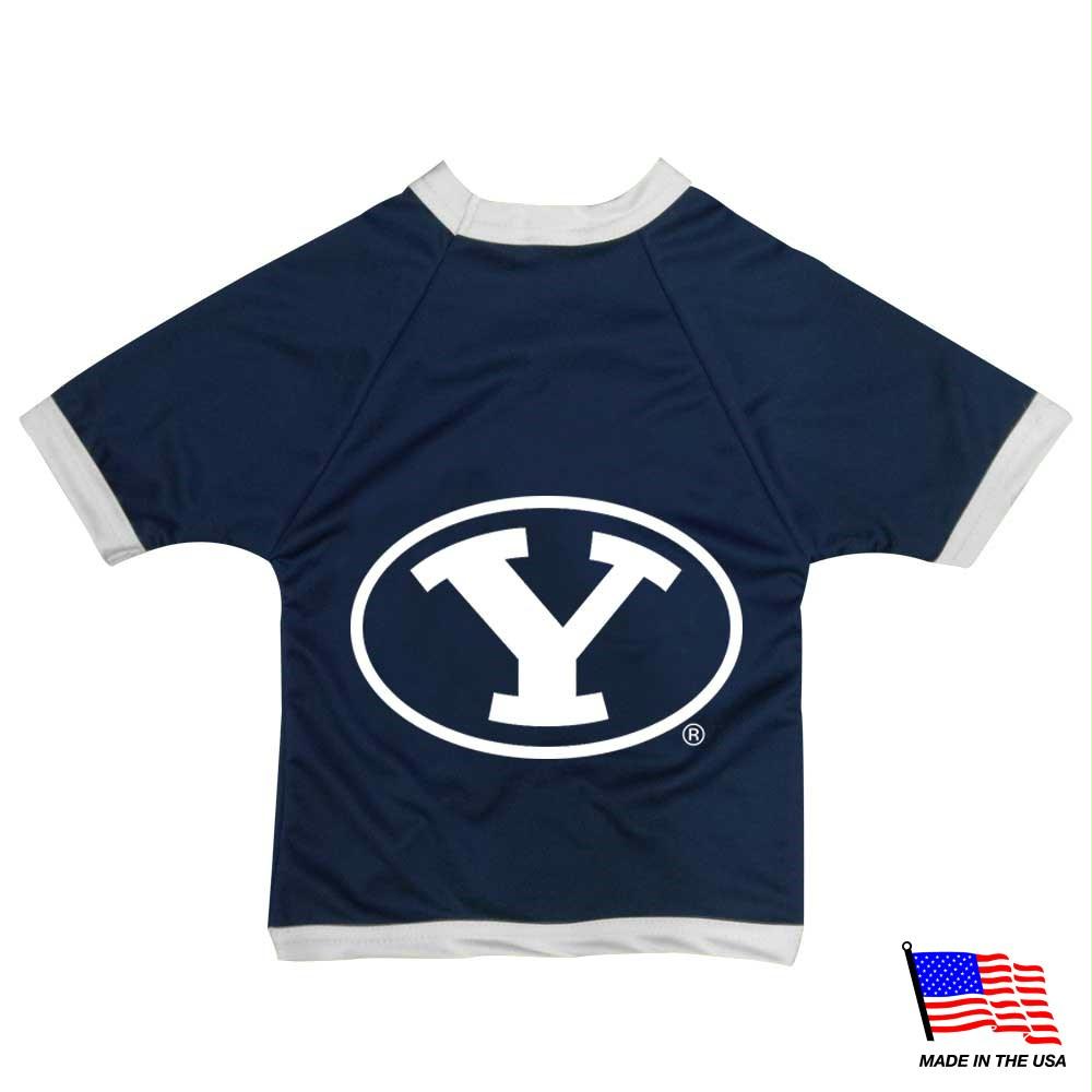 Brigham Young Cougars Athletic Mesh Pet Jersey - staygoldendoodle.com