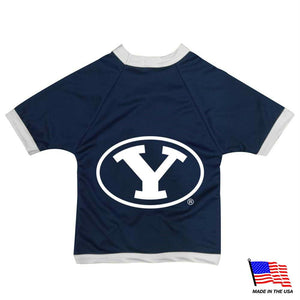 Brigham Young Cougars Athletic Mesh Pet Jersey - staygoldendoodle.com
