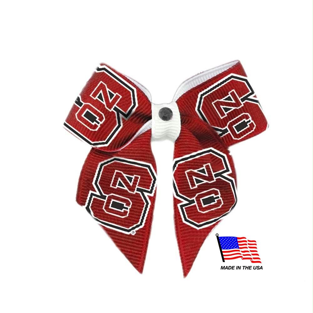 NC State Wolfpack Pet Hair Bow - staygoldendoodle.com
