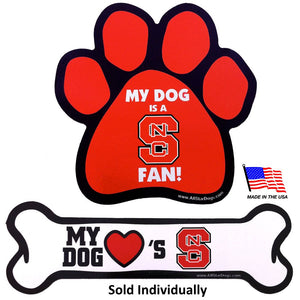 NC State Wolfpack Car Magnets - staygoldendoodle.com