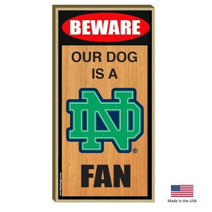 Notre Dame Fighting Irish Wood Sign - staygoldendoodle.com