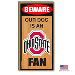 Ohio State Buckeyes Wood Sign - staygoldendoodle.com