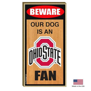 Ohio State Buckeyes Wood Sign - staygoldendoodle.com