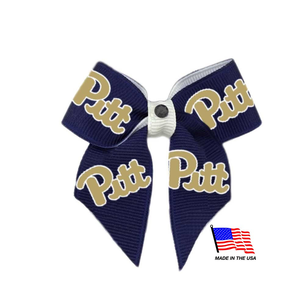 Pittsburgh Panthers Pet Hair Bow - staygoldendoodle.com