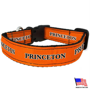 Princeton Tigers Pet Collar - staygoldendoodle.com