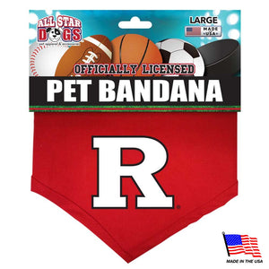 Rutgers Scarlet Knights Pet Bandana