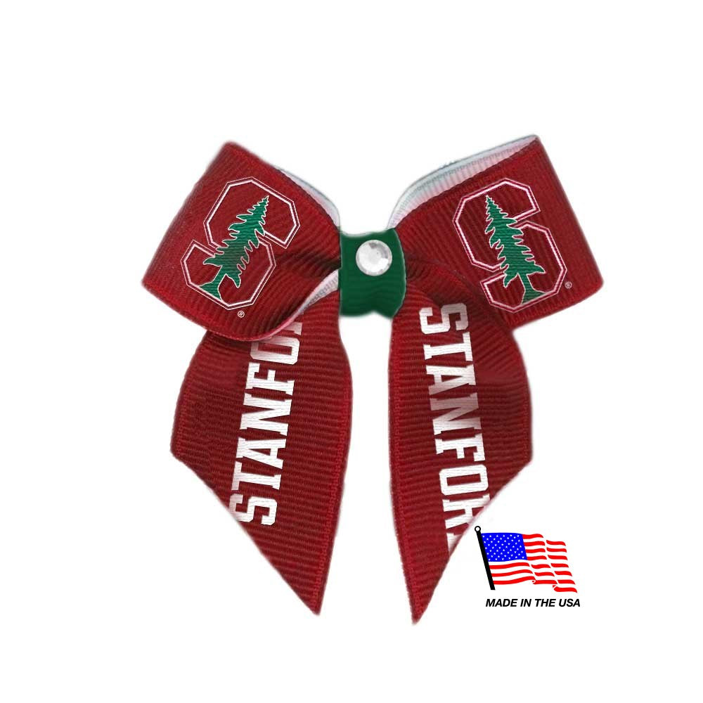 Stanford Cardinal Pet Hair Bow - staygoldendoodle.com