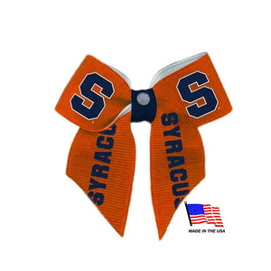 Syracuse Orange Pet Hair Bow - staygoldendoodle.com