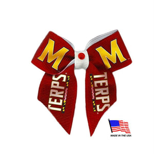 Maryland Terrapins Pet Hair Bow - staygoldendoodle.com