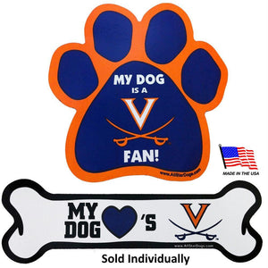 Virginia Cavaliers Car Magnets - staygoldendoodle.com