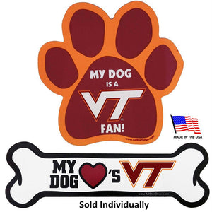 Virginia Tech Car Magnets - staygoldendoodle.com