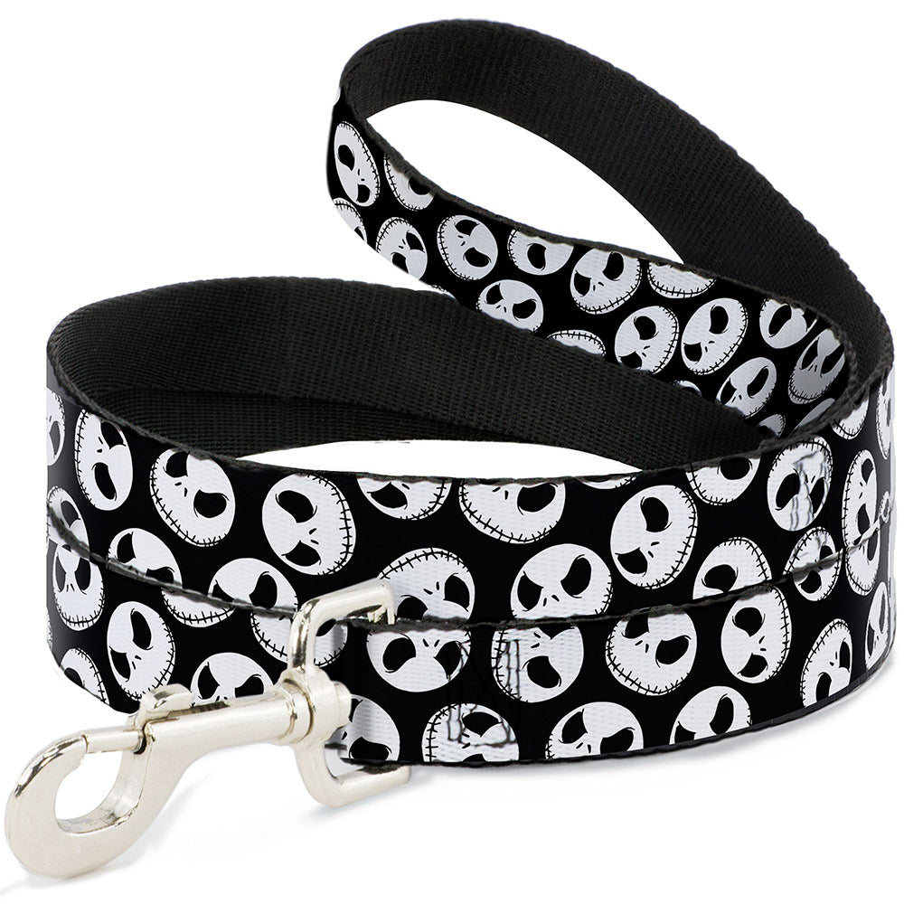 Buckle-Down Nightmare Before Christmas Jack Expressions Pet Leash - staygoldendoodle.com