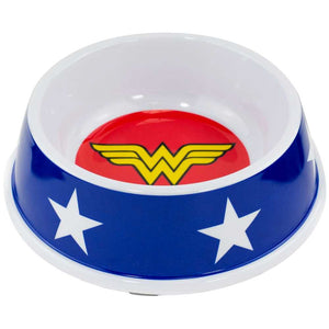 Buckle-Down Wonder Woman Pet Bowl
