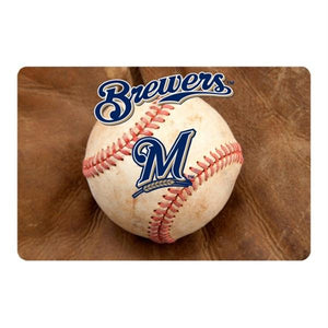 Milwaukee Brewers Pet Bowl Mat - staygoldendoodle.com