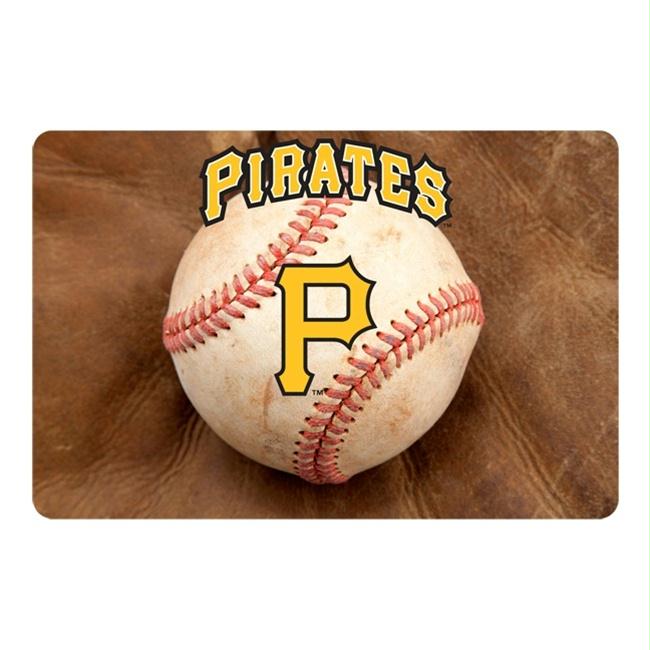 Pittsburgh Pirates Pet Bowl Mat - staygoldendoodle.com