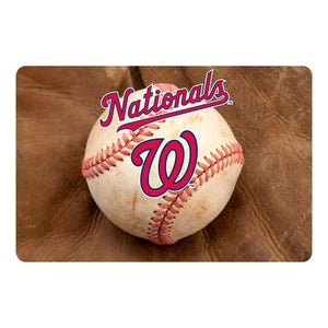 Washington Nationals Pet Bowl Mat - staygoldendoodle.com