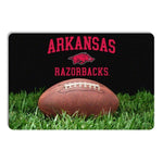 Arkansas Razorbacks Classic Football Pet Bowl Mat - staygoldendoodle.com