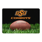 Oklahoma State Classic Football Pet Bowl Mat - staygoldendoodle.com