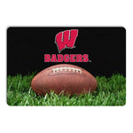Wisconsin Badgers Classic Football Pet Bowl Mat