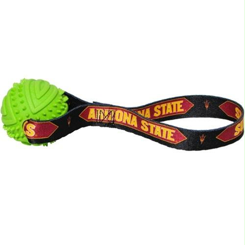 Arizona State Rubber Ball Toss Toy - staygoldendoodle.com