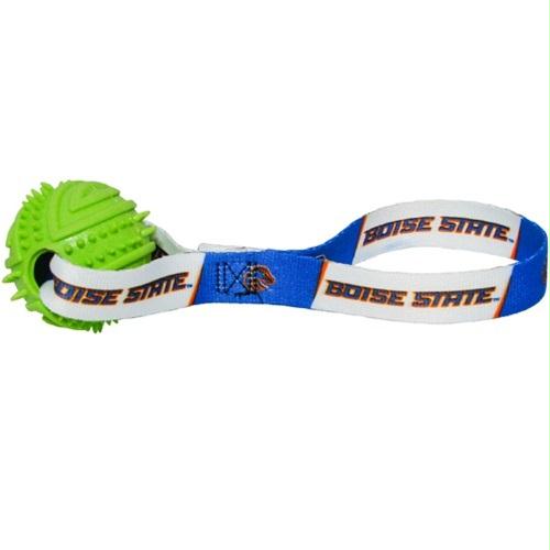 Boise State Rubber Ball Toss Toy - staygoldendoodle.com