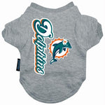 Miami Dolphins Dog Tee Shirt - staygoldendoodle.com