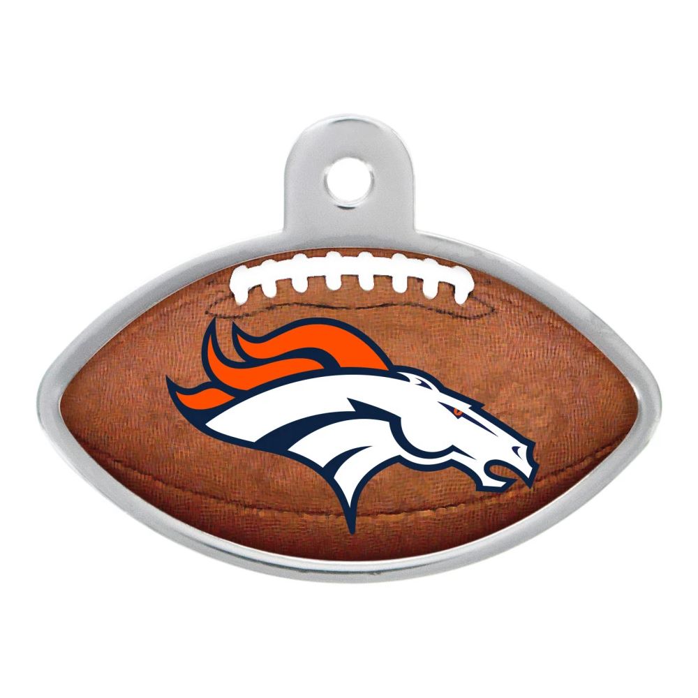 Denver Broncos Football ID Tag