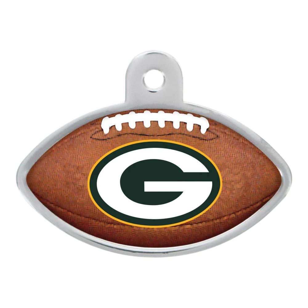 Green Bay Packers Football ID Tag