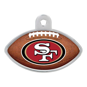 San Francisco 49ers Football ID Tag