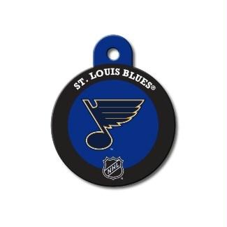 St. Louis Blues Large Circle ID Tag - staygoldendoodle.com