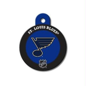 St. Louis Blues Large Circle ID Tag - staygoldendoodle.com