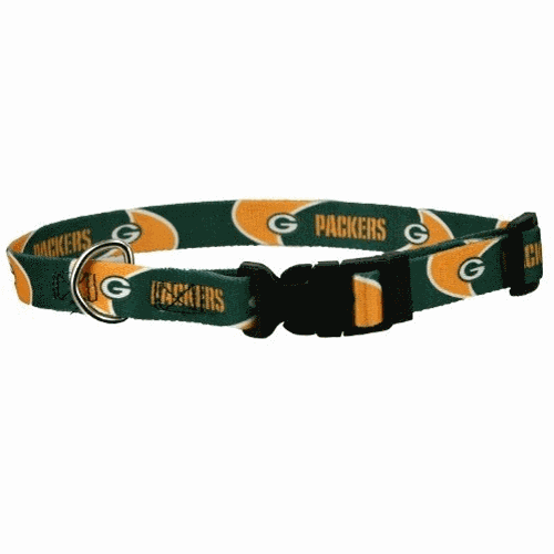 Green Bay Packers Dog Collar - staygoldendoodle.com